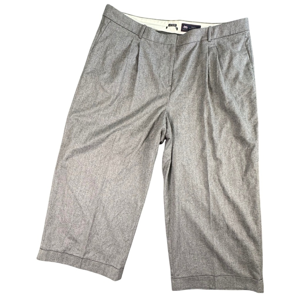J Crew Mens 48x28 Gray Wool Dress Pants‎ British Moon Fabric Quiet Luxury - Picture 4 of 11